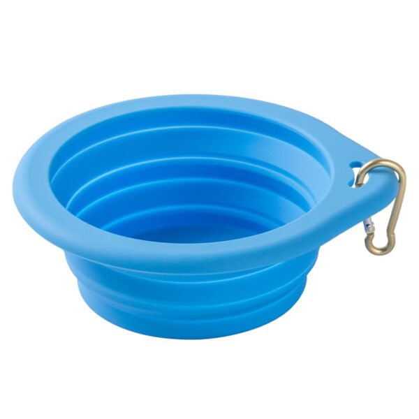 folding dog water bowl