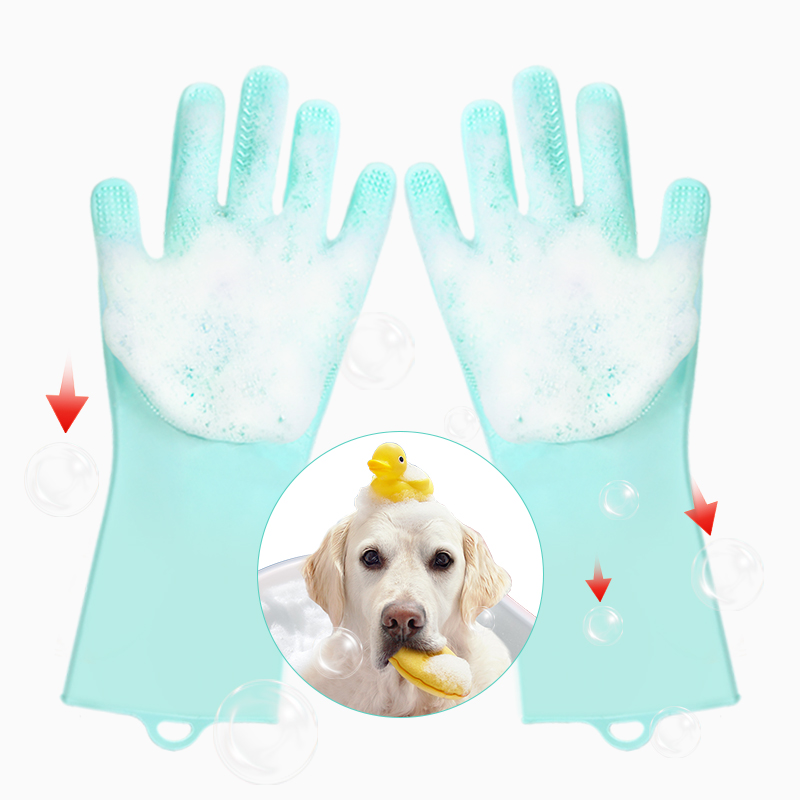 cat grooming glove
