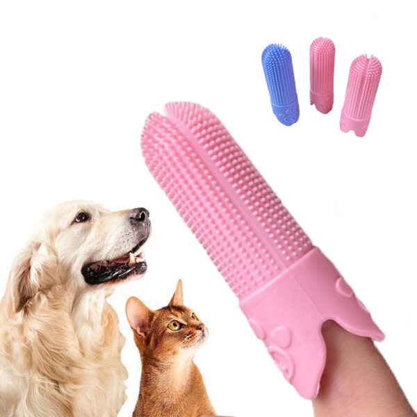 silicone finger toothbrush