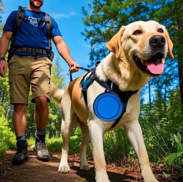 Collapsible Dog Water Bowl