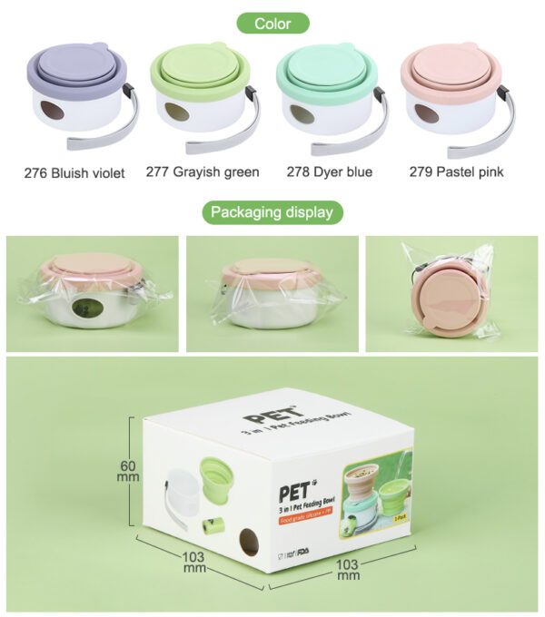 puppy travel bowls
