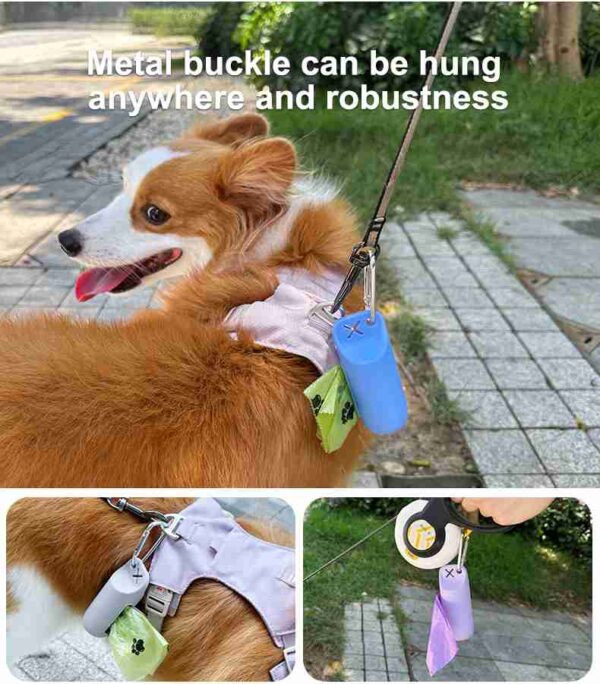 personalized dog poop bag dispenser