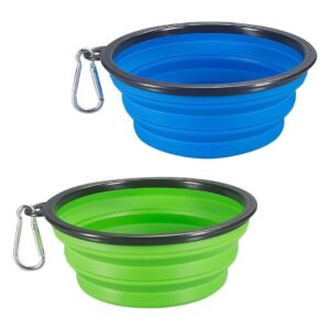Fold up dog water bowl