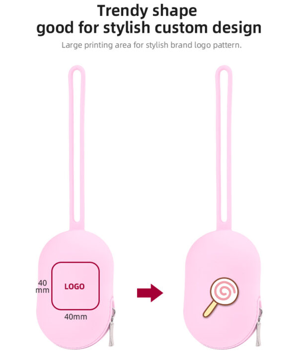 Dog treat bag logo