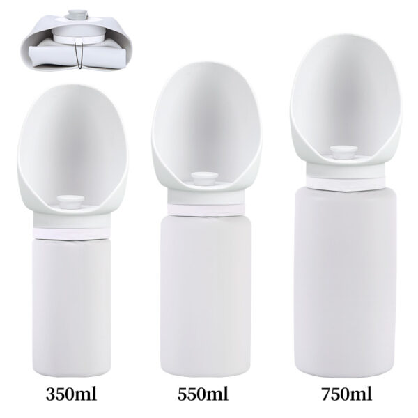 portable water dog bottle volume