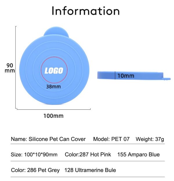 dog food can lids