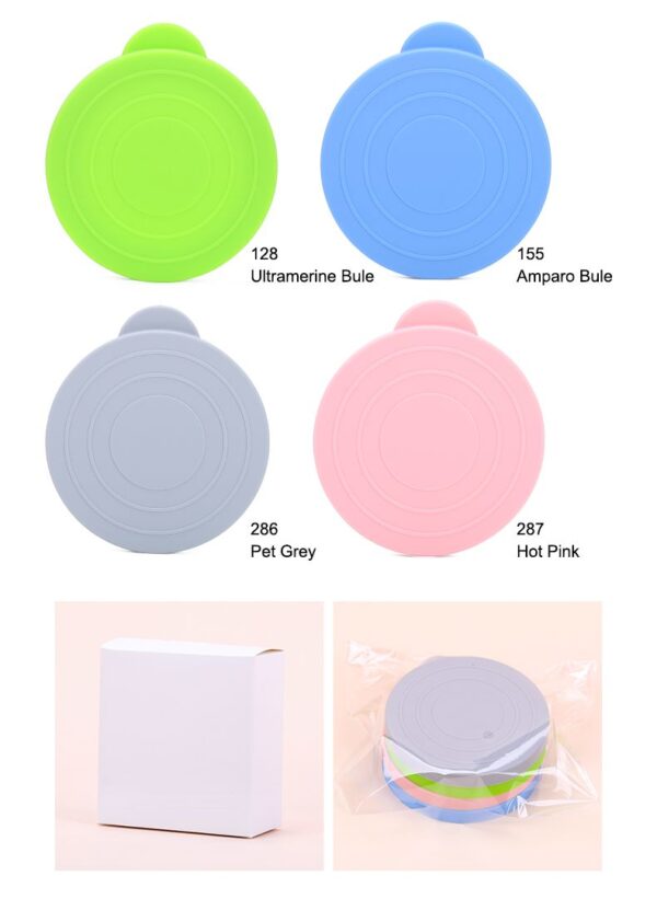dog can food lids