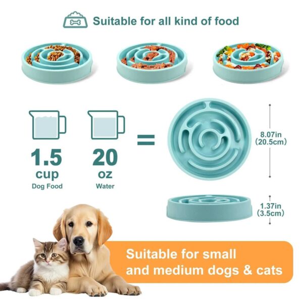 dog slow feeder size