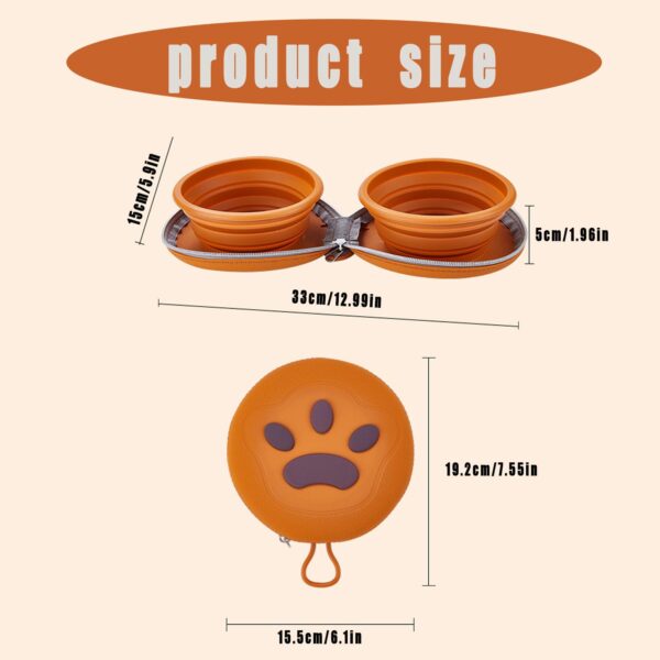 Foldable Bowl Dog Pouch - Image 2